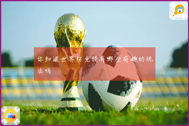 你知道世界杯竞猜有哪些有趣的玩法吗